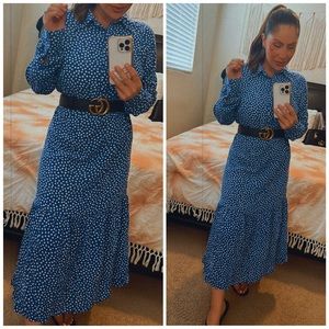 H&M Maxi Patterned Dress size M